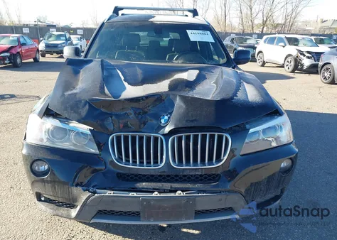 2012 BMW X3 xDrive35I from USA, damaged, VIN 5UXWX7C50CL889552